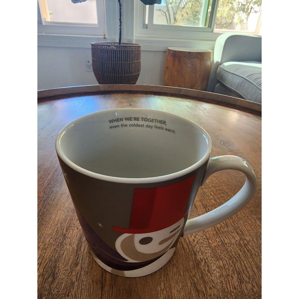 2011 Starbucks Snowman Christmas Holiday Coffee Mug | When We're Together - Picture 5 of 7
